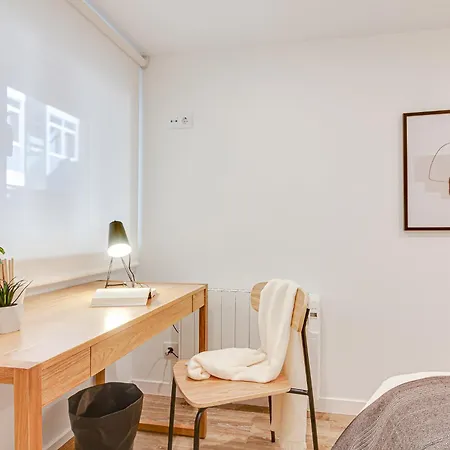 Diseno A Coruna Con Garaje Gratis By Theblueapartments Com Exterior foto